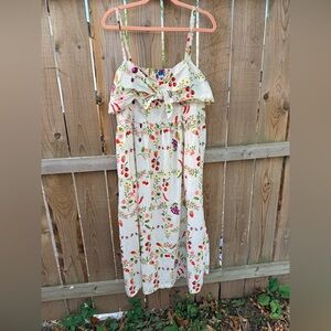 Old Navy Floral Sundress with Ruffle Detail